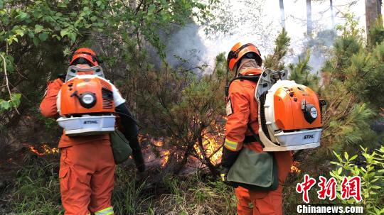 内蒙古大兴安岭原始林区突发两起林火扑救难度大
