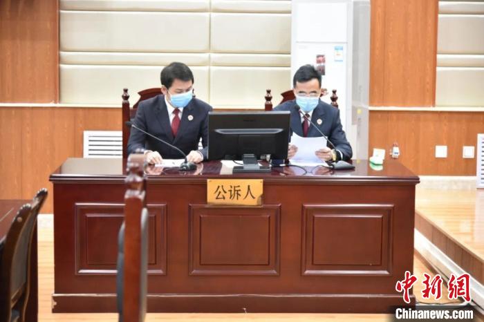 图为庭审现场。 马明灏 摄