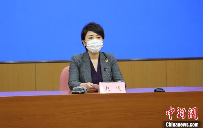 图为大连市卫生健康委副主任赵连。 杨毅 摄