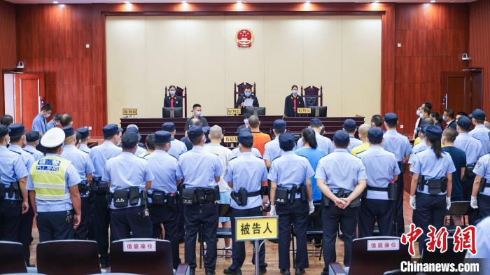 广东法院公开宣判5起涉黑恶案2人被判处死刑