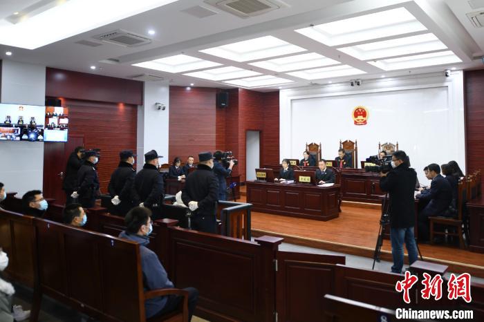 庭审现场。 陈俊声 摄