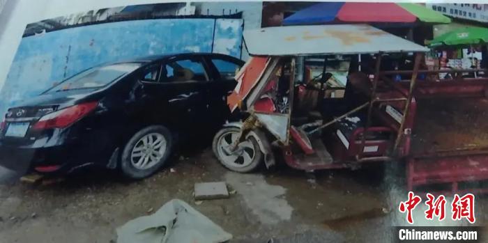 图为当时事发现场。广西高院供图