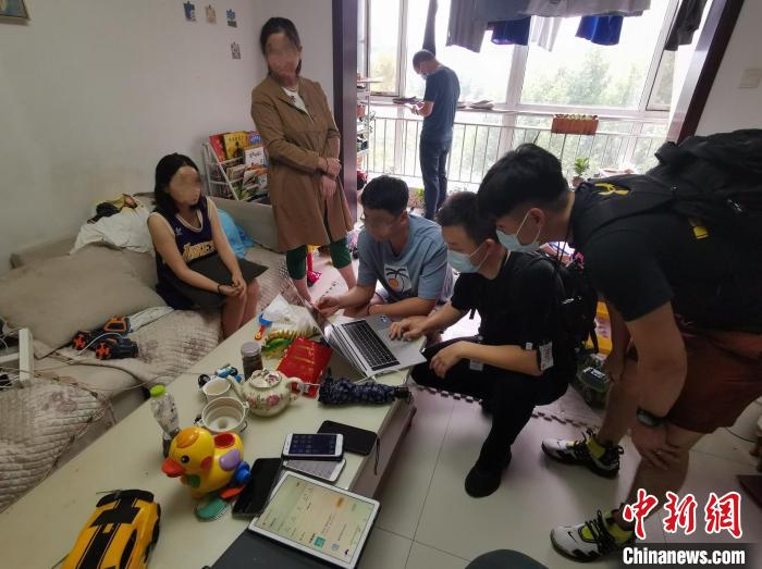 查获现场 温州市公安局供图