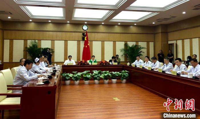 图为视频会议现场。 刀志楠 摄