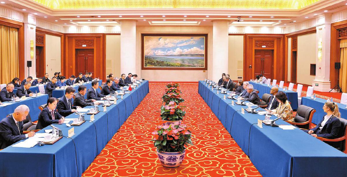 王宁王予波会见联合国秘书长古特雷斯 傅聪刘洪建等参加